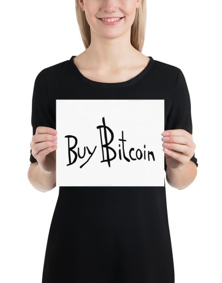 Buy Bitcoin Poster