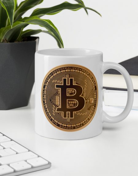 3D Bitcoin Mug