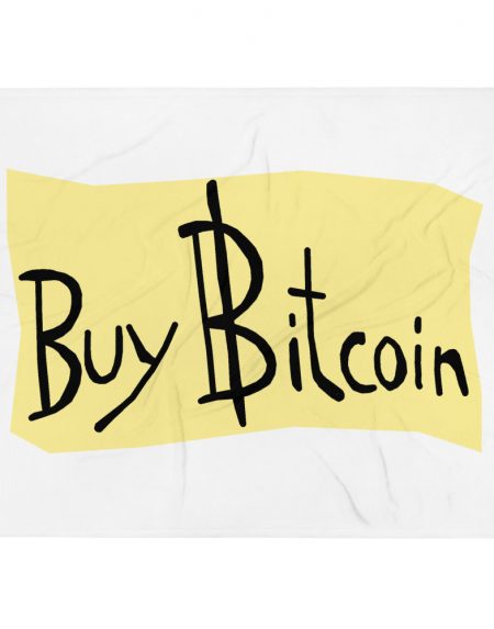 Buy Bitcoin Throw Blanket